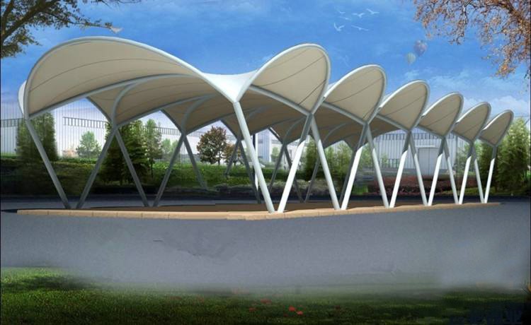 景觀膜結構長廊